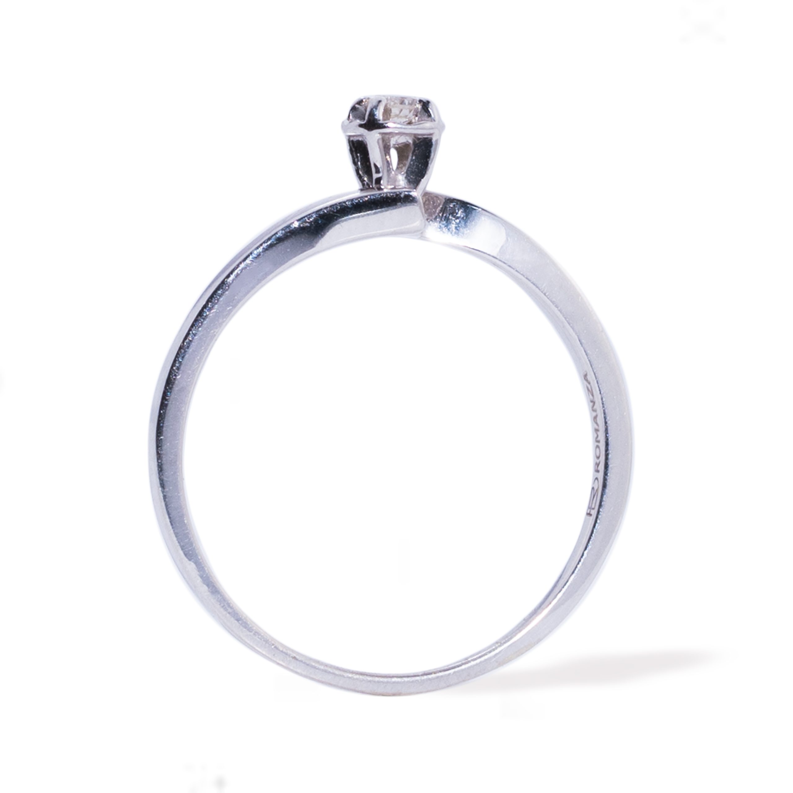 Anillo promesa solitario - Imagen 2