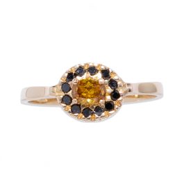 Anillo rosas en el mar