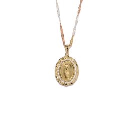 Medalla Virgen María orando liston