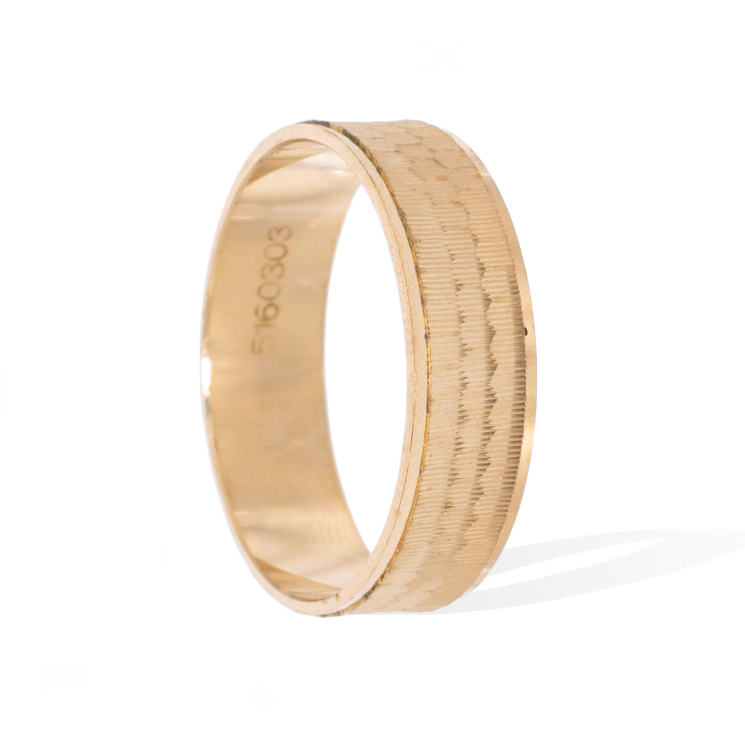 Argolla de matrimonio tridimensional